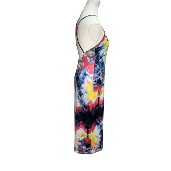 Tie dye maxi dress Multiple Size L - Image 4