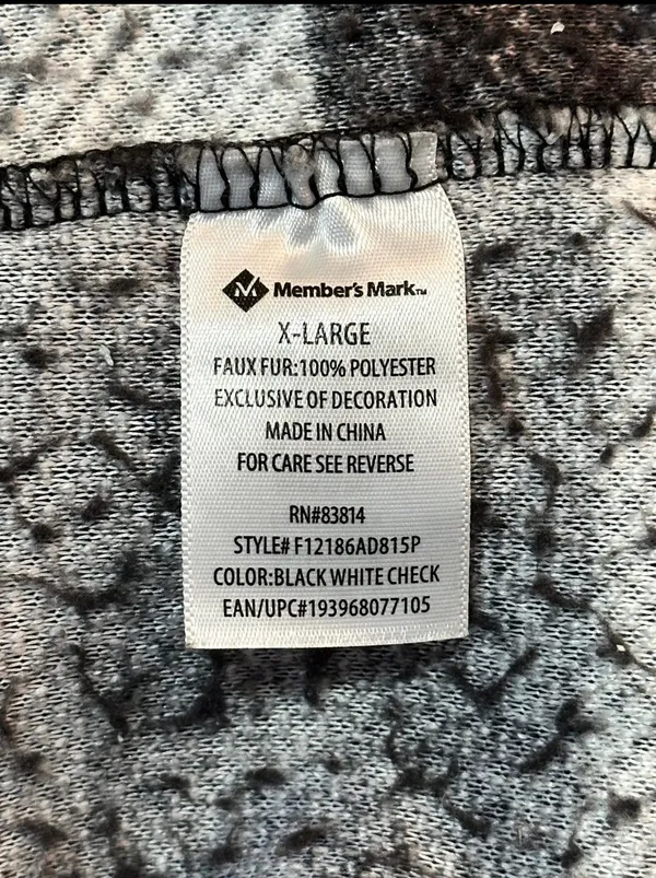 Members Mark Cozy Sherpa Full Zip Jacket - Image 6