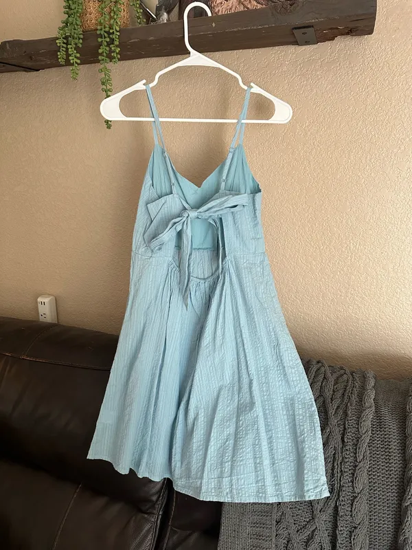 Blue Rain Blue Dress - Image 2