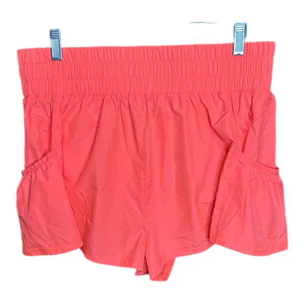 Free People Movement Get Your Flirt On Neon Coral Tennis or Pickleball Shorts - Image 6