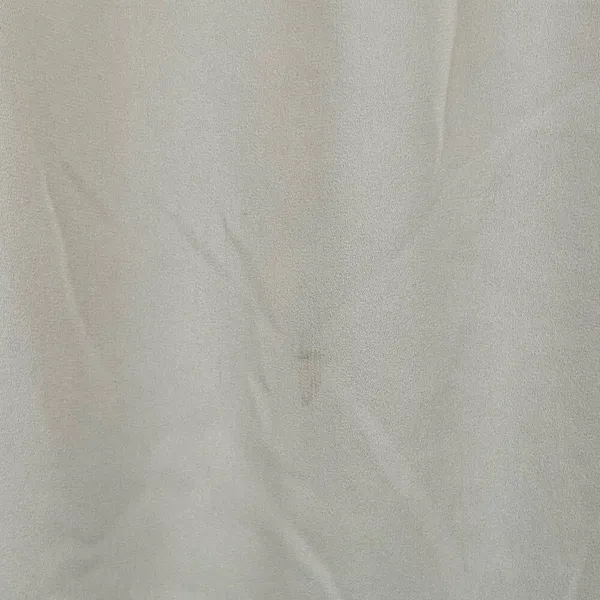 LOFT Women’s Cream Blouse Sheer Striped Sleeves Large - Image 4