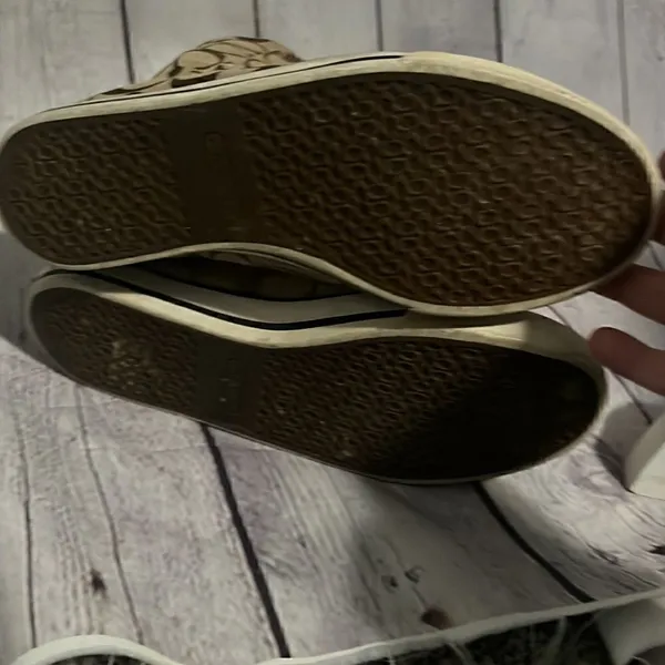 Coach - Logo High Tops - Shearling Lined - 8.5 - Brown - Image 7
