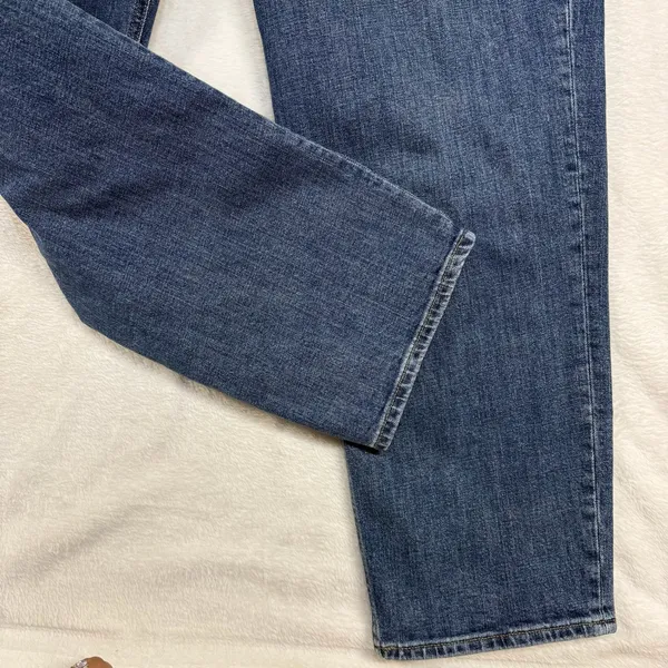 Old Navy 20 Extra High-Rise Straight Denim Jeans Medium Wash Secret-Smooth Work - Image 5