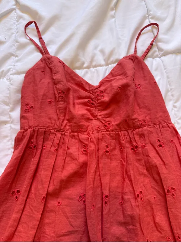 Abercrombie Coral Mini Dress - Image 4