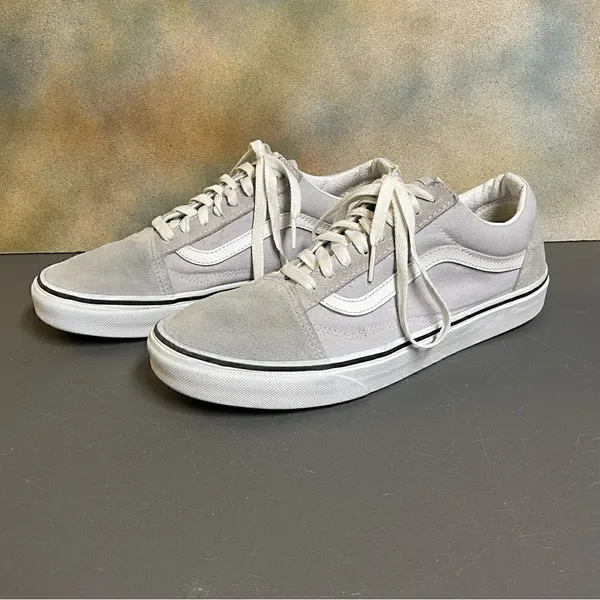 Vans Ward Low Cut Suede / Canvas Gray Women's Sneakers Size 10M Men's Size 8.5M - Image 3