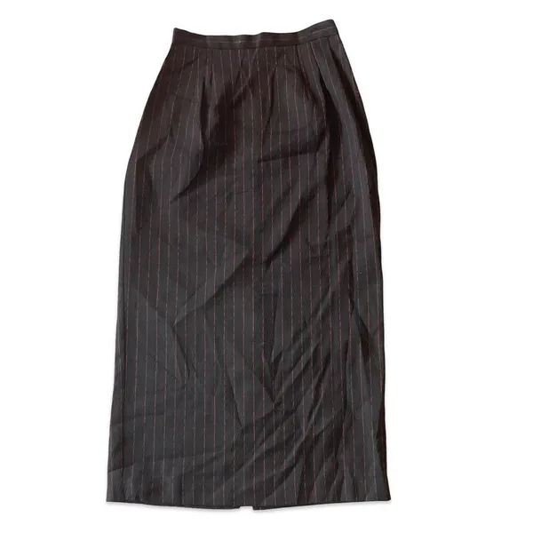 Simon Ellis Pinstripe Pencil Skirt - Image 2
