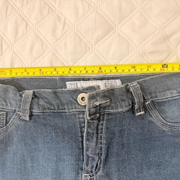 Denim Mini Skirt Size 38 - Image 5
