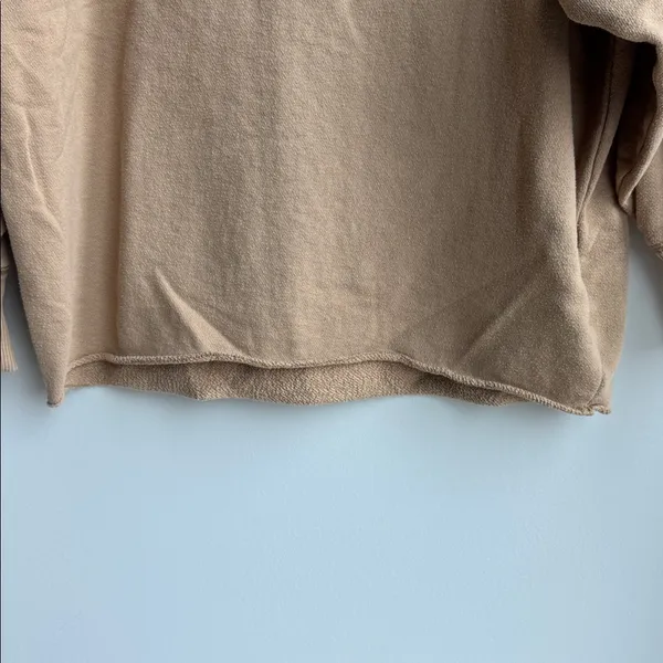 Aerie Tan Crewneck Sweatshirt Size M - Image 4
