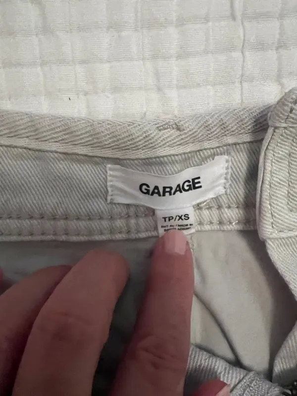 Garage Light Gray Utility Cargo Skort - Image 2