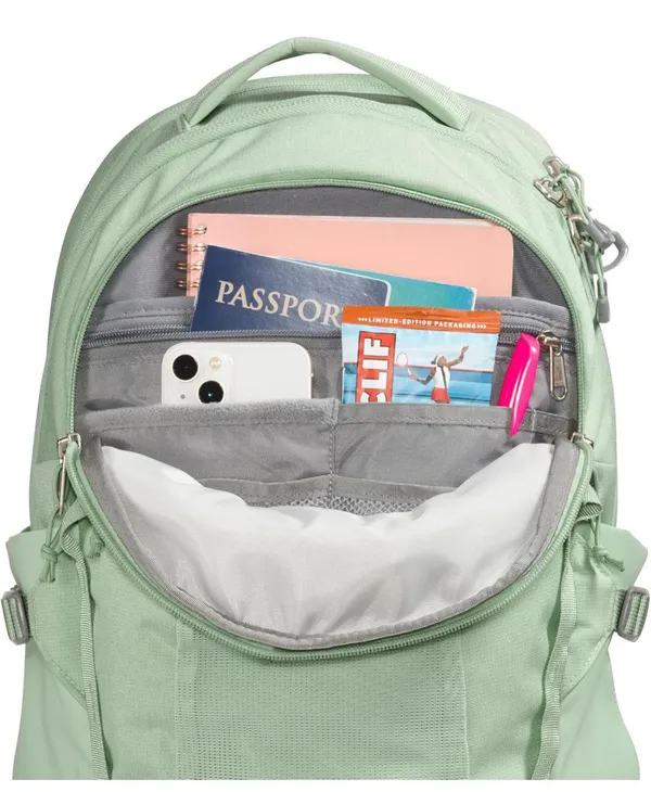 The North Face Womens Recon Laptop Backpack Misty Sage Dark Heather/Meld Grey - Image 7