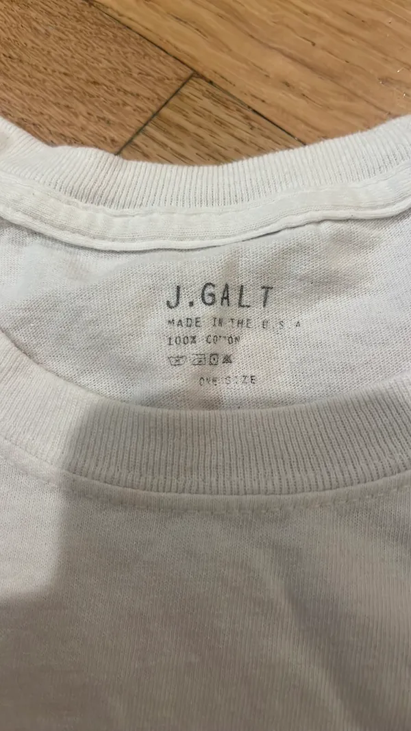 Brandy Mellville/ J.Galt Cropped Boxy Shirt - Image 2