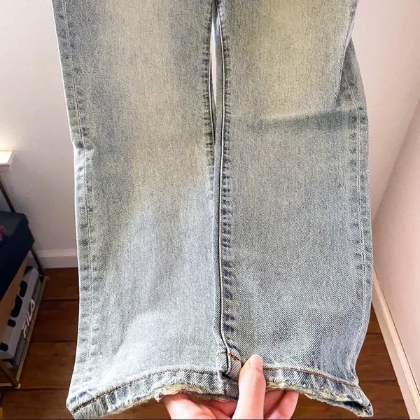 WeWoreWhat Danielle Rigid Jeans‎ High-Rise Straight Vintage Wash Size 29 NWT - Image 5