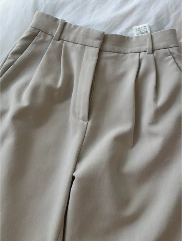 Abercrombie & Fitch Wide-Leg Tailored Pants Sloane - Image 3