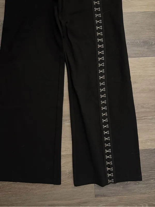SUPERDOWN Zarah Hook Front Jumpsuit in Black - Image 4