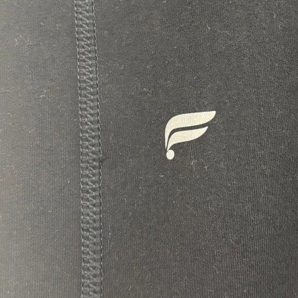 Fabletics PowerHold High Waisted Compression Leggings Black Women 7/8 Length - Image 4