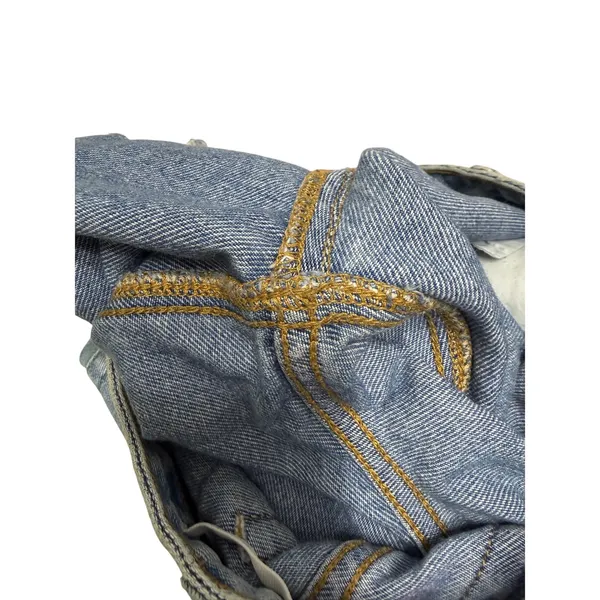PacSun 90s Boyfriend Jeans Women 26 Light Wash Distressed High Rise Straight Leg - Image 9