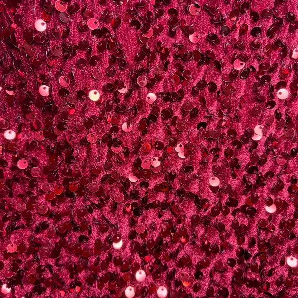 Lucy in the Sky Strappy Sequin Mini Bodycon Dress. Size: Medium. Burgundy. - Image 4