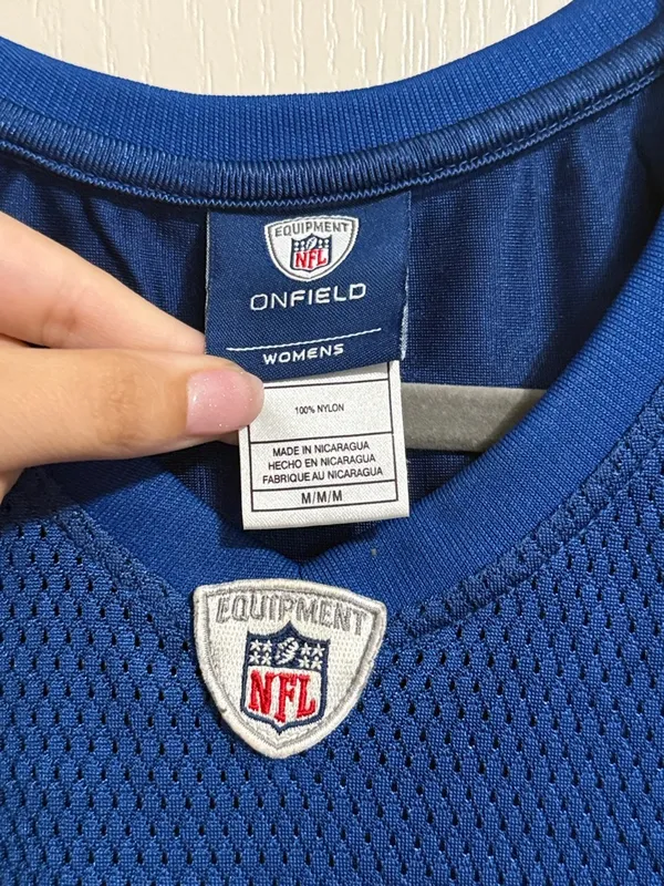 Vintage‎ Reebok Equipment NFL Indianapolis Colts Payton Manning Jersey On Field - Image 4