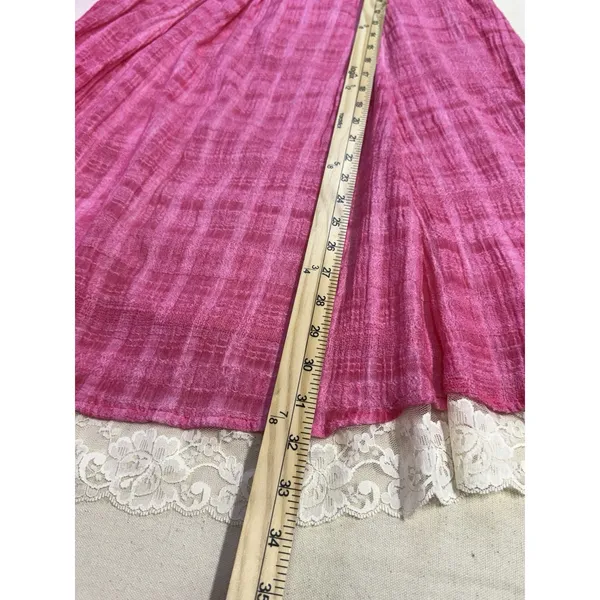 Free People Strawberry Fields Mini Dress XS Boho Hippie (f7 - Image 3