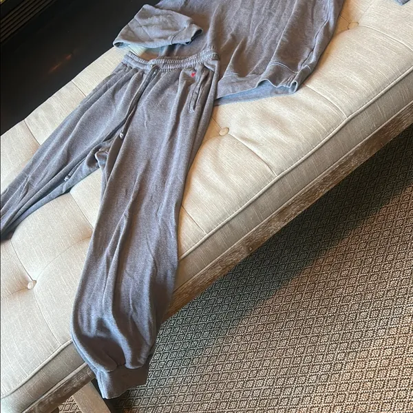 Sub_Urban Riot Grey Heart Two Piece Lounge Set Size XS/S - Image 3