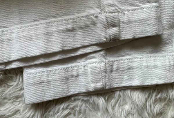 Madewell Jeans The Harlow Wide-Leg Baggy Straight in Tile White 33 NWT New - Image 13