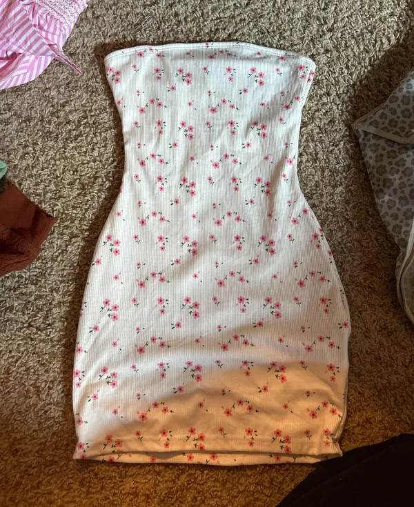 Strapless dress White Size XS - Image 2