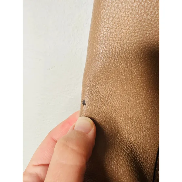 KATE SPADE Beige Tan Black Top Handle Tote Bow Detail Shoulder Bag - Image 6
