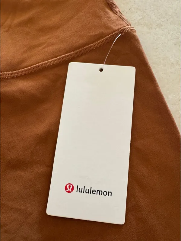 Lululemon Align High Rise 25” Cooper Brown Size 8 NWT - Image 5