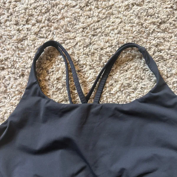 Lululemon Energy Bra in Black Medium Support, B–D Cups Size Women’s 12 - Large - Image 4