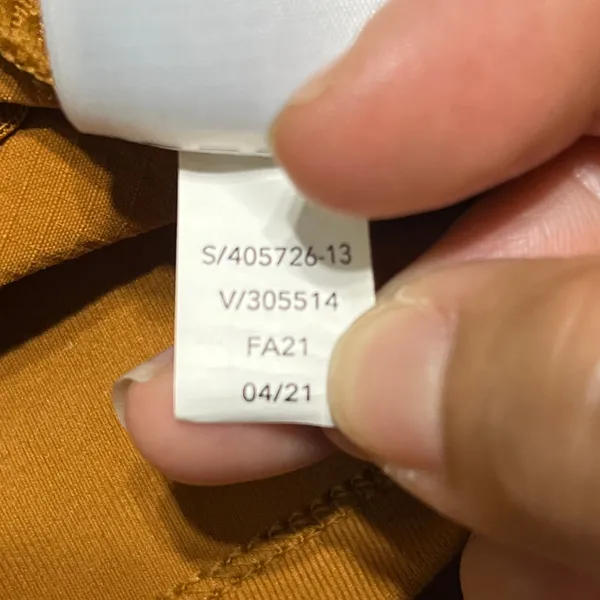 Athleta Women's Trekkie North‎ Jogger Mustard Yellow Drawstring Pants Size 4 - Image 5