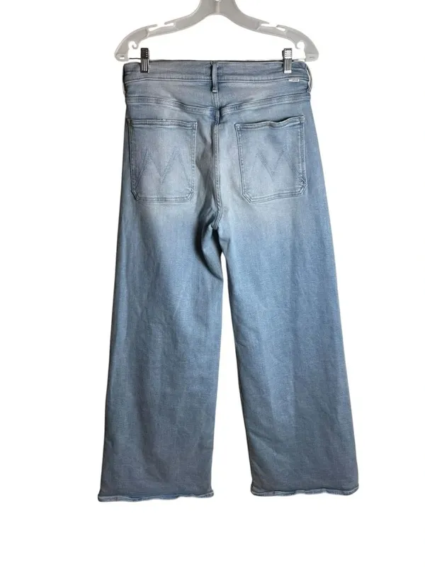 MOTHER Undercover Sneak Patch Pocket Wide Leg Jeans 31 - Image 3