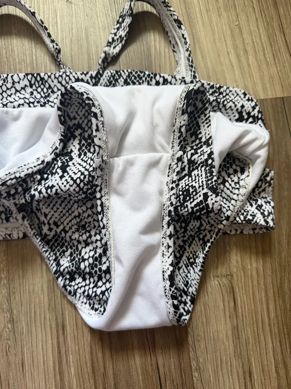 Xhilaration Snake Print Bikini Set - Image 4