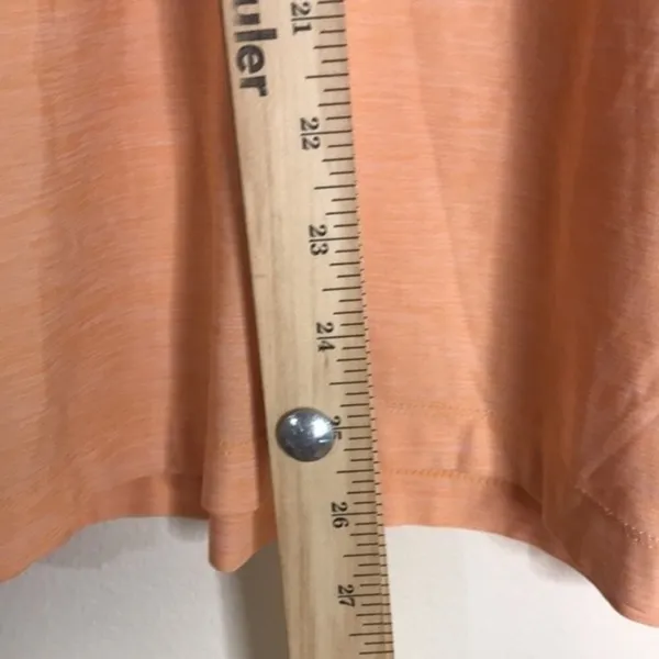 Peter Millar‎ Women's Masters Golf Polo Short Sleeve Sun Protection Peach XL - Image 7