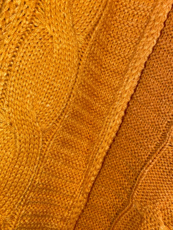 LA Hearts Yellow Knitted Cardigan - Image 6