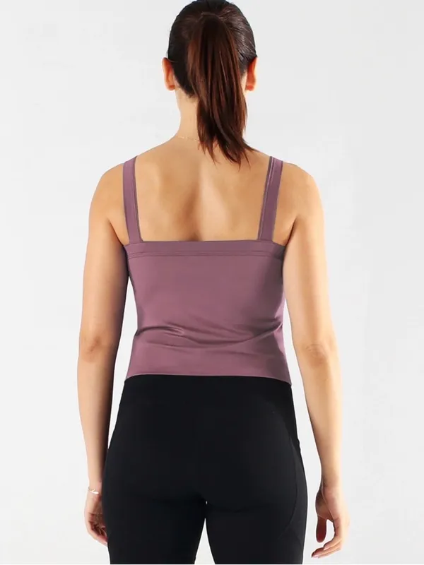 Everyday Stretch Tank in Dusty Mauve - Image 5