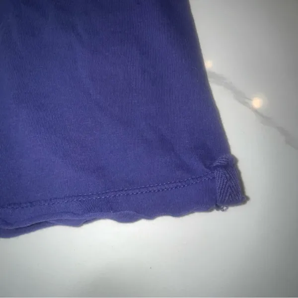 NWT Free People Hot Shot Indigo Pura S Oversized Shirt Exposed Seams - Image 3