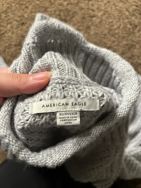 Knit Grey Sweater  - Image 2