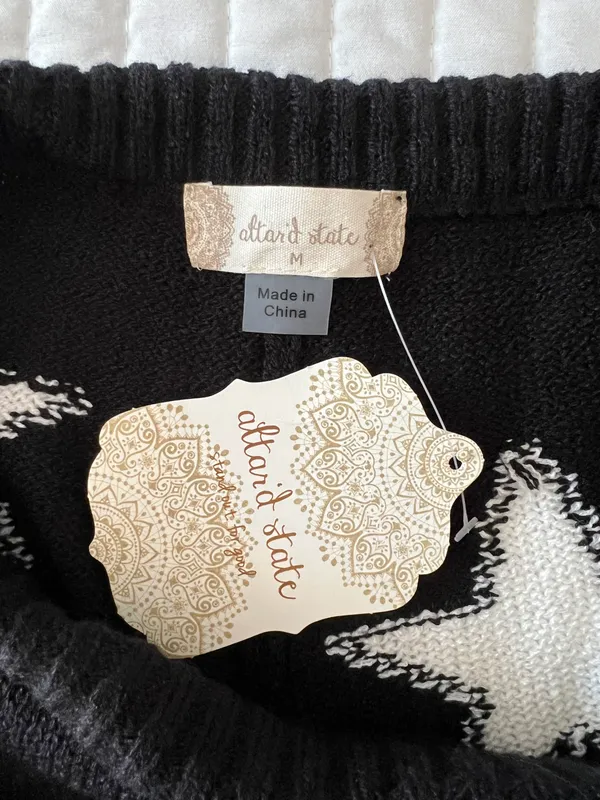 Altar'd State Sweater Shorts - Image 3