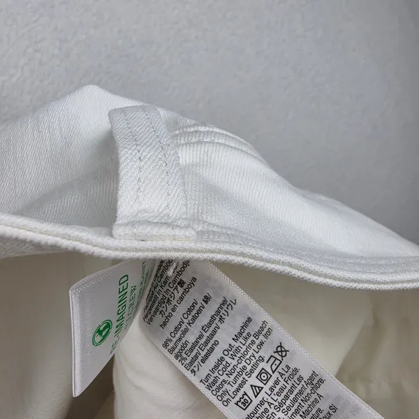 J. Crew NWT Re-Imagined White Wide-Leg Crop Jeans CH889 Size 31P Petite - Image 5