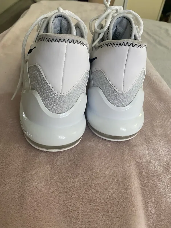 Nike Air Max Impact 2 Mens 10.5 Mid High Top Basketball Shoes Sneakers NIB White - Image 5