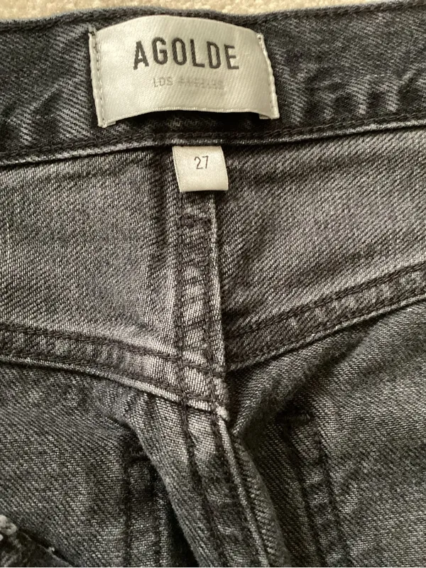 AGOLDE Dame High-Rise Wide-Leg Jeans - Image 6