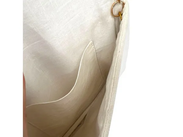 Francesca's Happily Ever After Beaded Wedding Crossbody Bag With Floral Embroidery - Image 11