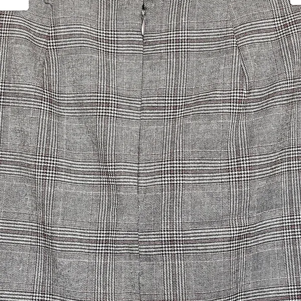Loft Womens Skirt Embroidered Duck Plaid Preppy Minimalist Minimal Office Sz 2 - Image 6