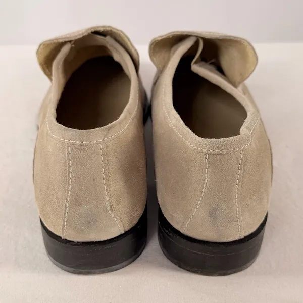 Free People Suede Pointed Toe Slip On Ankle Bootie in Taupe‎ Size 10 or 41 - Image 5