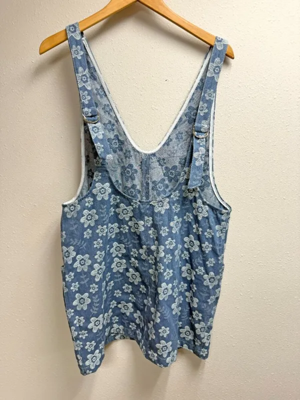 *NEW* BiBi Denim Dress with Suspenders - Image 4