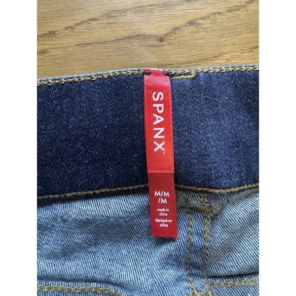 Spanx Women Size Medium‎ Jeans Wide Leg Stretch Preppy City Loungewear Career - Image 7