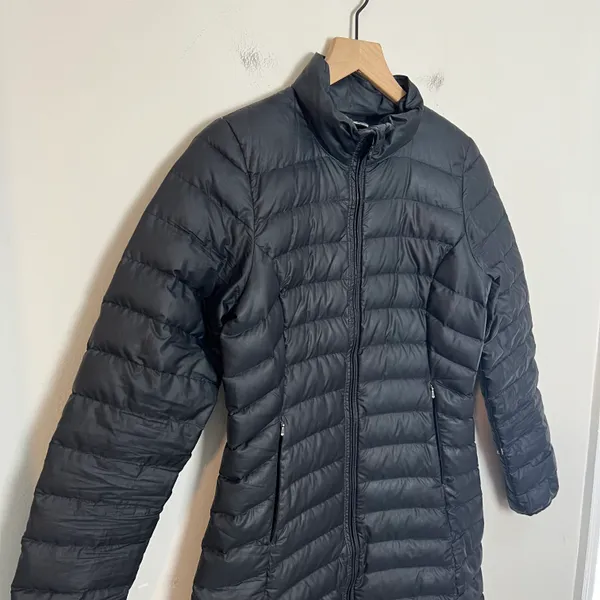 Patagonia - Fiona Parka Black Long Coat Puffer Winter - Image 3