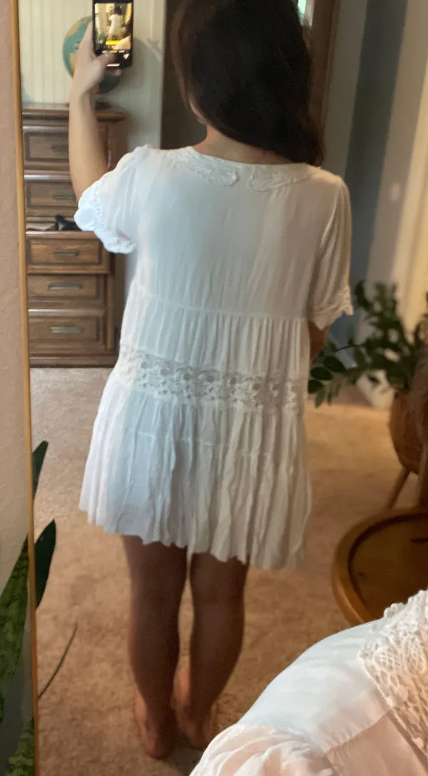 Altar'd State White Dress - Image 2