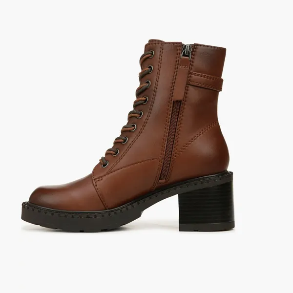 NEW Zodiac Paxon Lace-Up Boot (Women) 8.5M, BIKER BROWN - Image 10