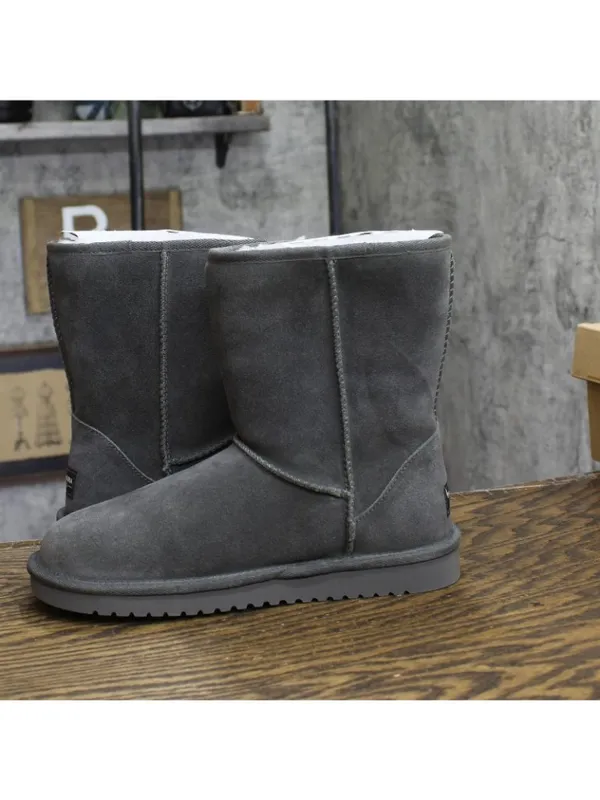 NWT Koolaburra By Ugg Womens Classic Koola Short Boots 1017090 Stone Gray 7M - Image 8
